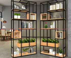 Kệ sắt trang trí – mốt chơi mới